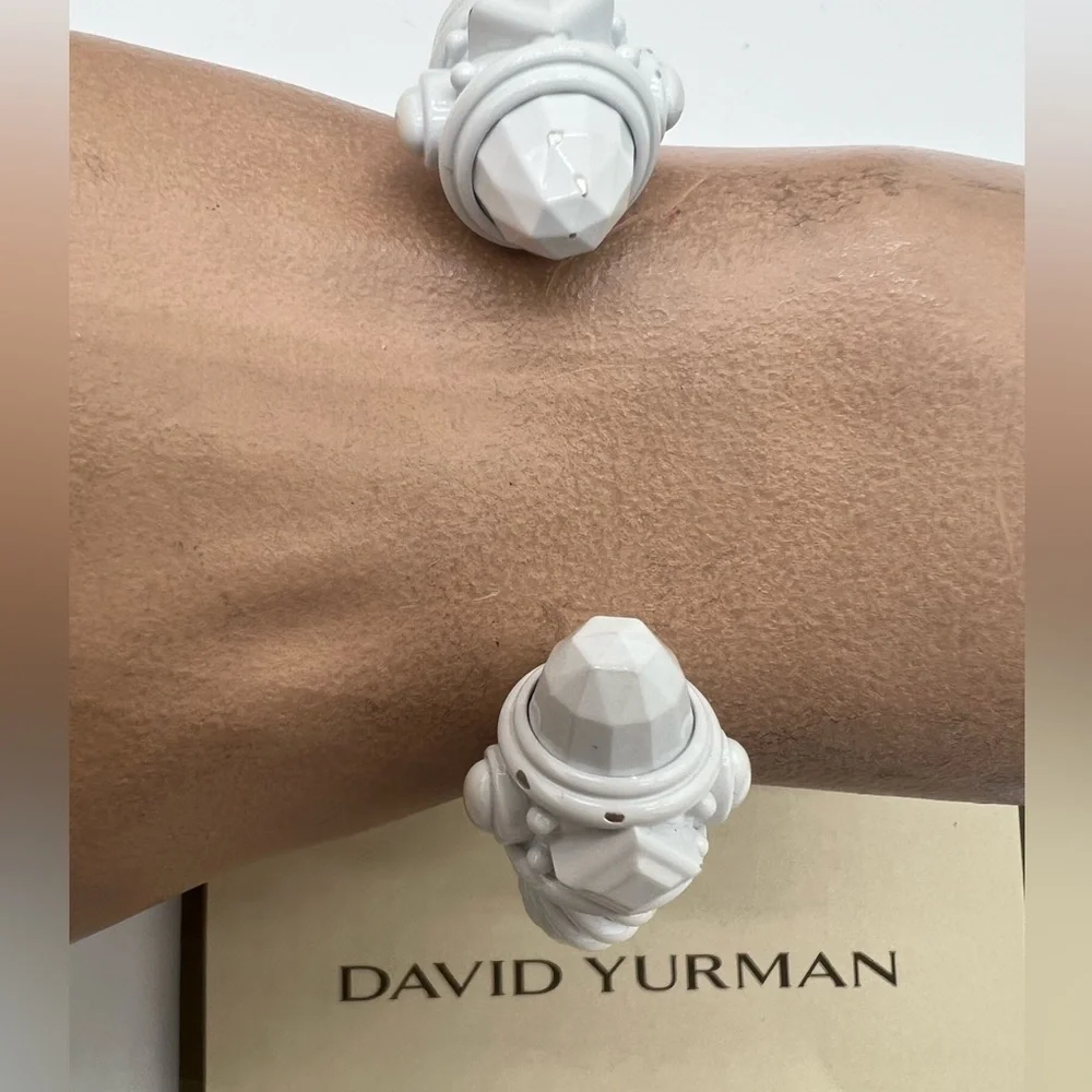 🔴Authentic David Yurman Aluminum Renaissance Cuff Bracelet🔴 - Picture 3 of 7